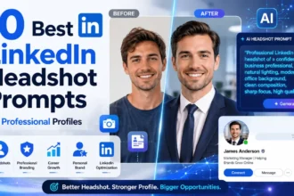 Best LinkedIn Headshot Prompts for Professional Profiles