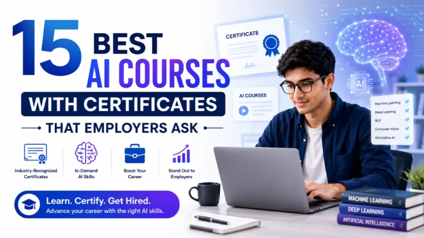 Best AI Courses with Certificates