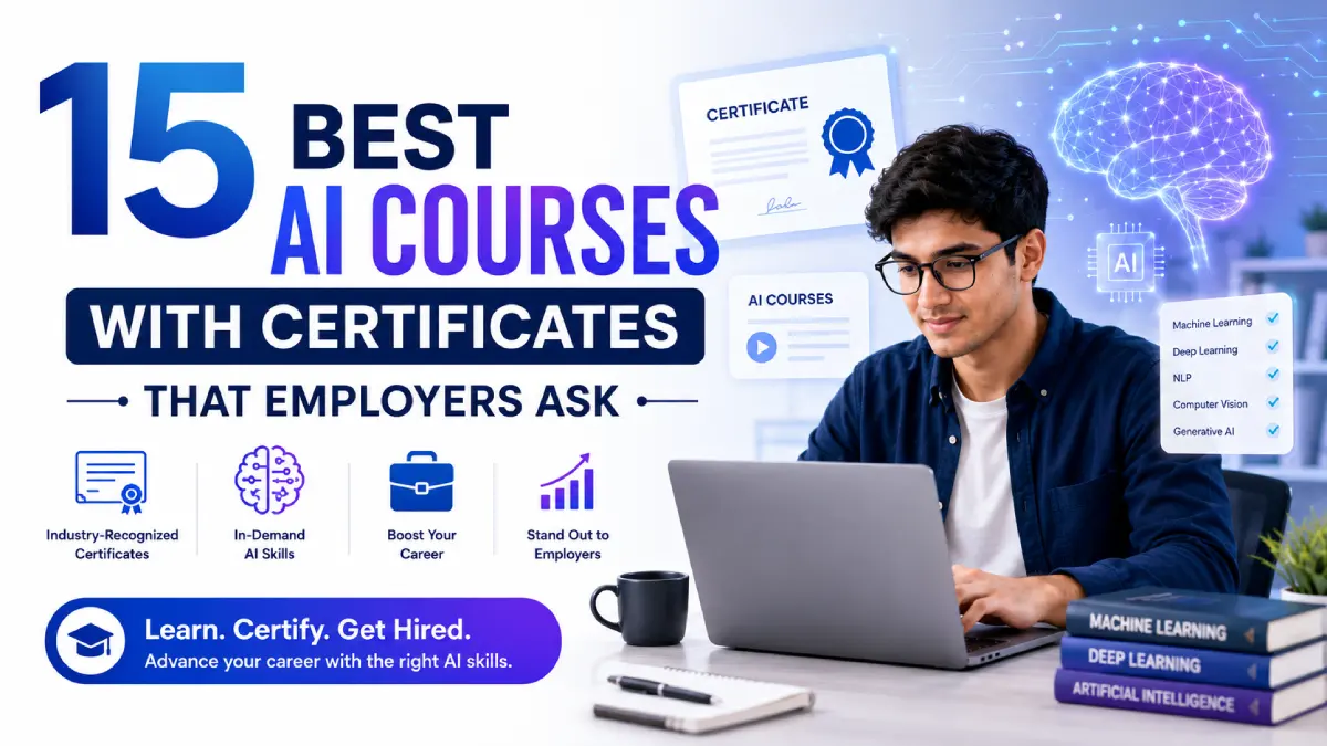Best AI Courses with Certificates