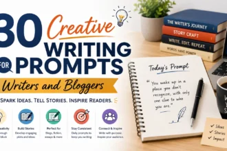 30 Creative Writing Prompts for Writers and Bloggers