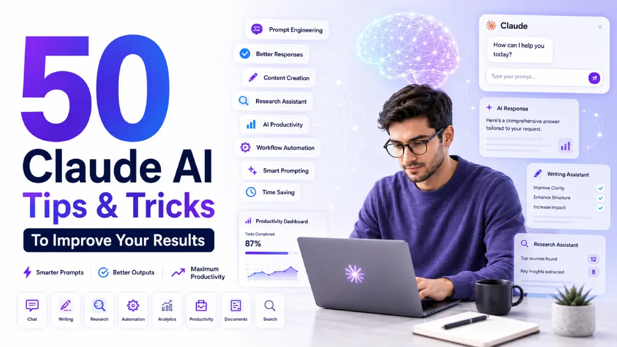 50 Claude AI Tips and Tricks to Improve Your Results