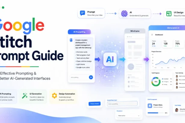 Google Stitch Prompt Guide