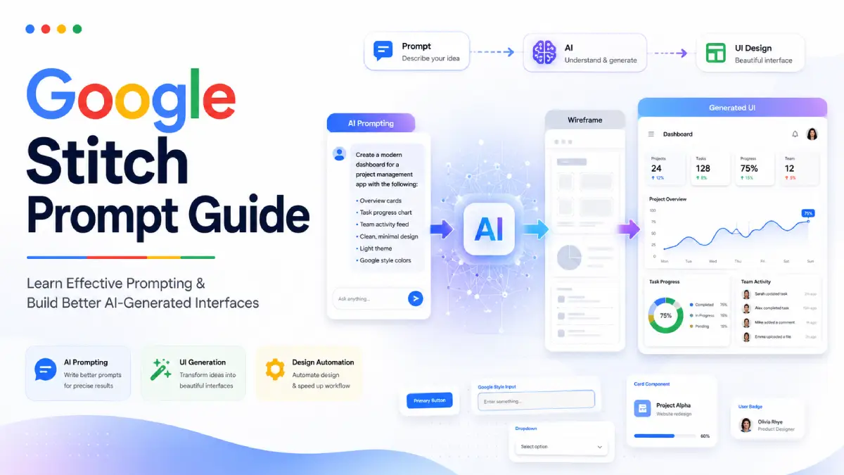Google Stitch Prompt Guide