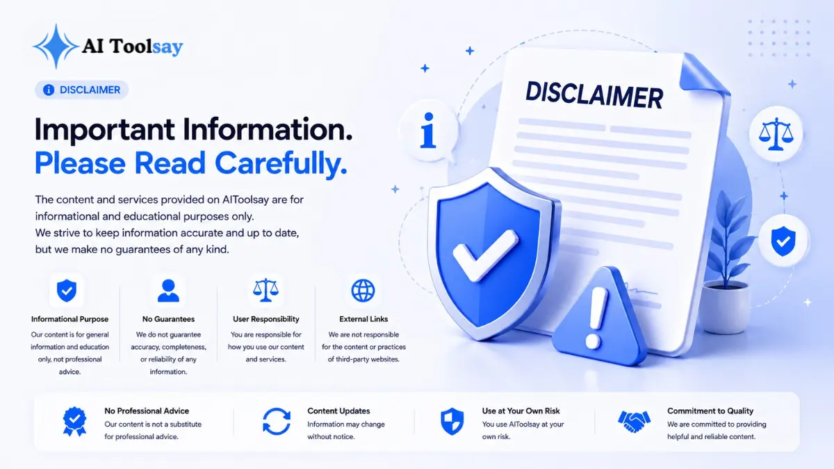 Disclaimer