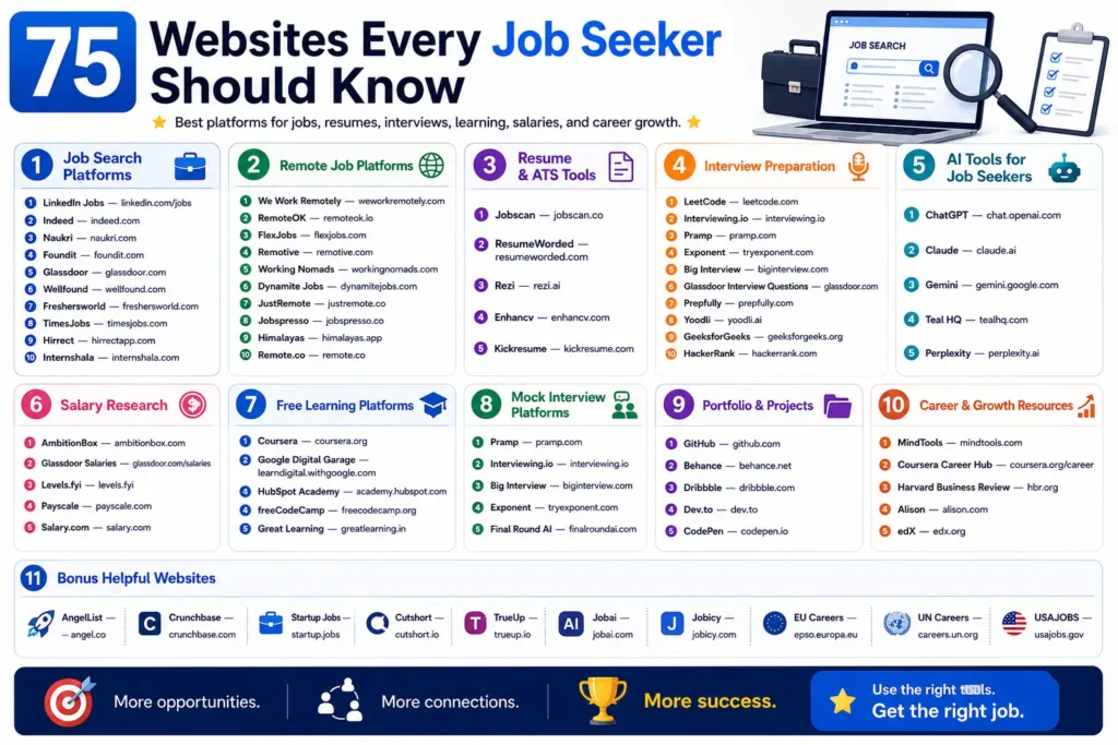 Websites Every Job Seeker Should Know