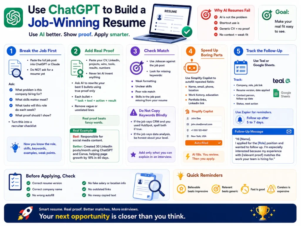Use ChatGPT to Build a Job Winning Resume