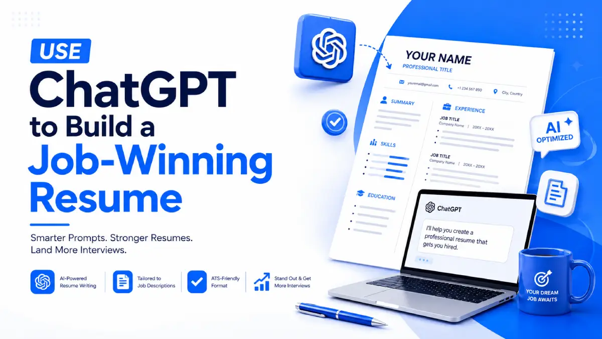 Use ChatGPT to Build a Job Winning Resume for Any Role!